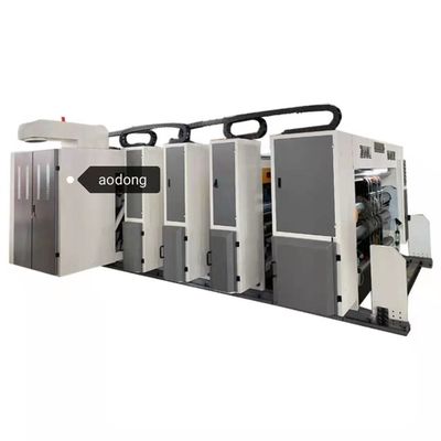 Высокоскоростное автоматическое печатание Flexo прорезая автомат для резки плашки типа края руководства питаясь