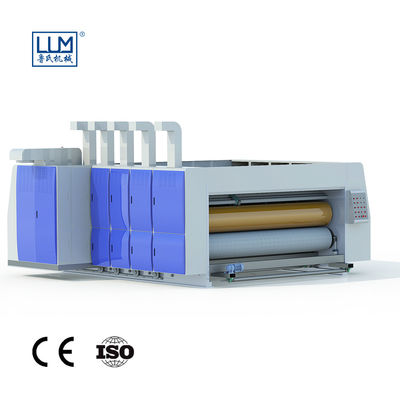 ISO гофрировал печатную машину коробки, печатая прорезать умирает автомат для резки