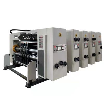 2021 новый 3 цвет Flexo печатая торгового автомата гофрировал картон 3 цвета Printer&amp;Slotter   В Индии