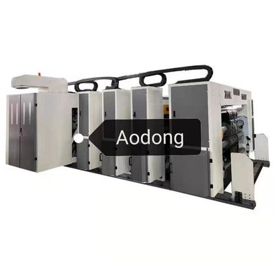 1-6color Flexo печатая прорезающ автомат для резки плашки для коробки коробки