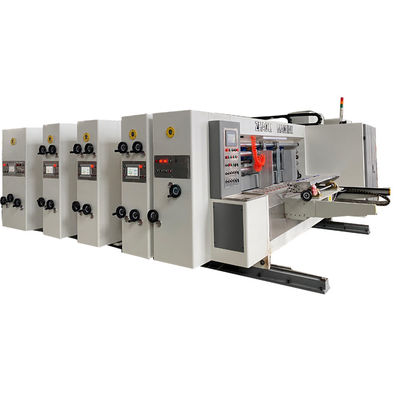 Печатание PLC Flexo прорезая печатание картона автомата для резки плашки