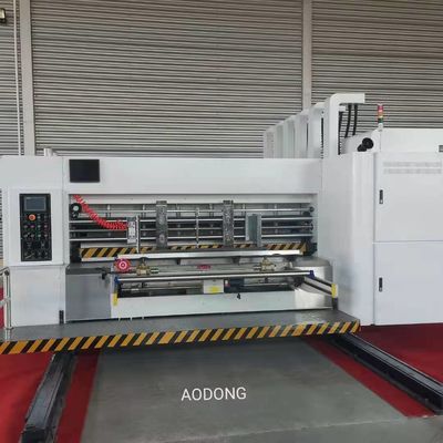 Рифленая высокоскоростная Flexographic скорость печатания печатной машины 150-200Pcs/Min