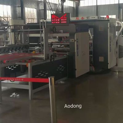 Автоматическое Flexo печатая прорезающ автомат для резки плашки 450 частей/минимальной скорость дизайна