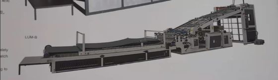 Чистка высокоскоростного автоматического дизайна ролика машины для производства бумажных ламинатов каннелюры легкая