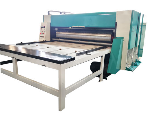 Высокоскоростная печатная машина Flexo 4 цветов для рифленого картона