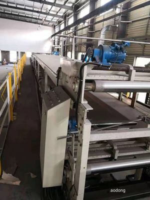 220V 380V использовало рифленую коробку делая поддержанную каннелюру машины 4