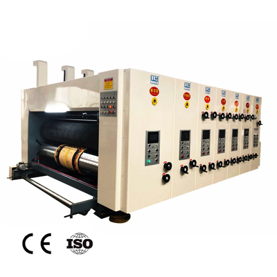 Печатная машина коробки передовой технологии 2600mm рифленая